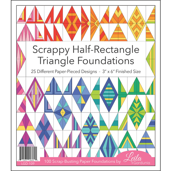 Hovedbilde Scrappy half-rectangle triangle foundations