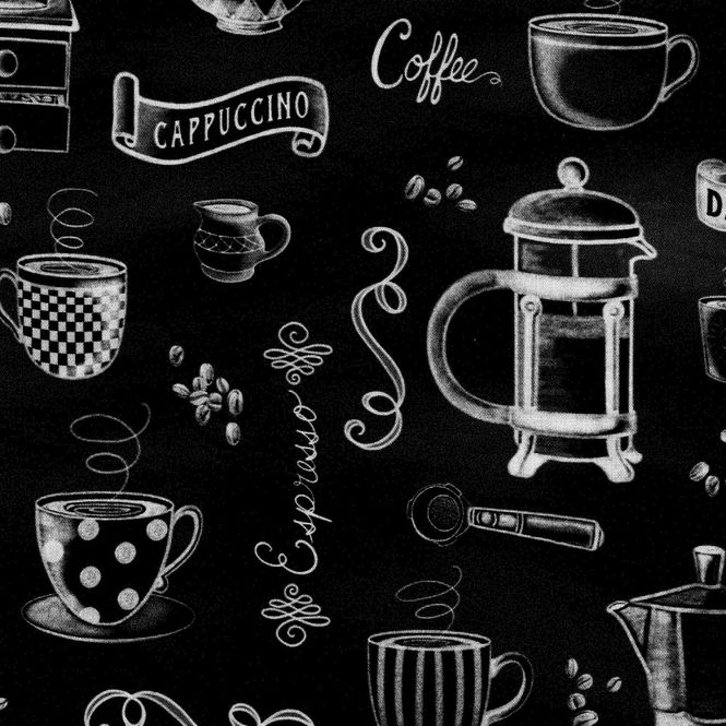 Hovedbilde Perfect brew, kaffemotiver i grått