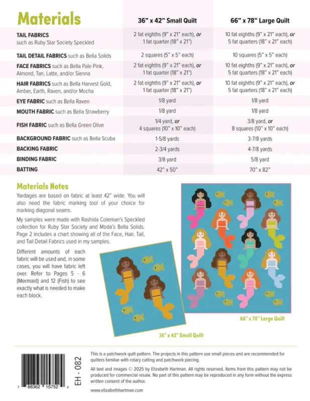 Elizabeth Hartman, Mermaids