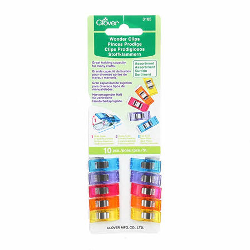 Clover wonder clips 10 pk