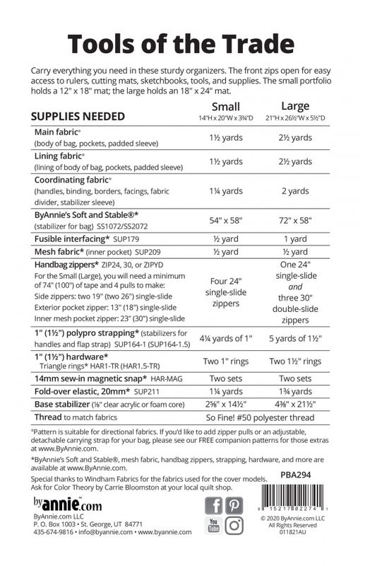 By Annie, Tools of the trade