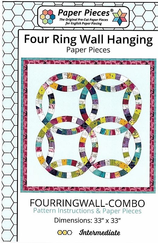 Paper Pieces, Four ring wall hanging