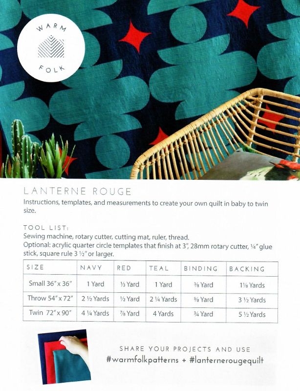 Warm Folk, Lanterne Rouge