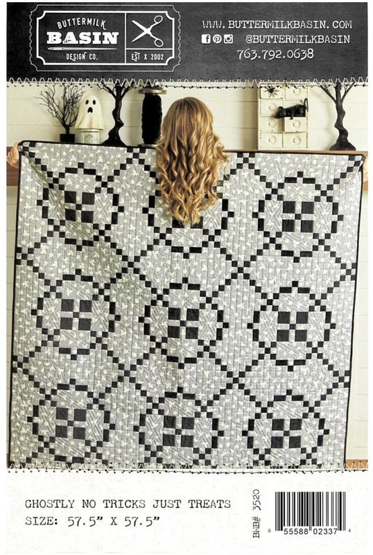 Ghostly no tricks just treats mønster