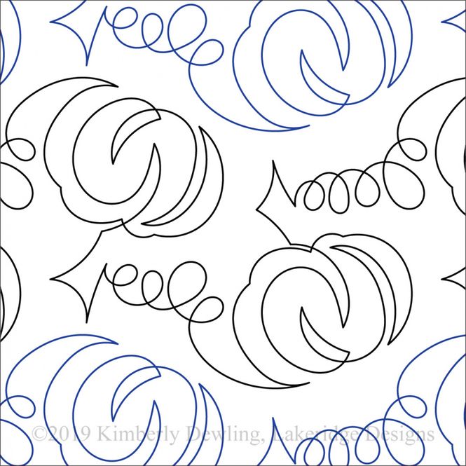 Hovedbilde Longarm quilting, Purely Pumpkin