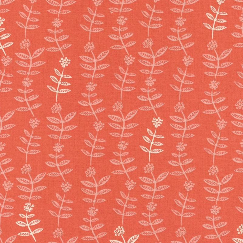 Lush Life korall med lyse blomster