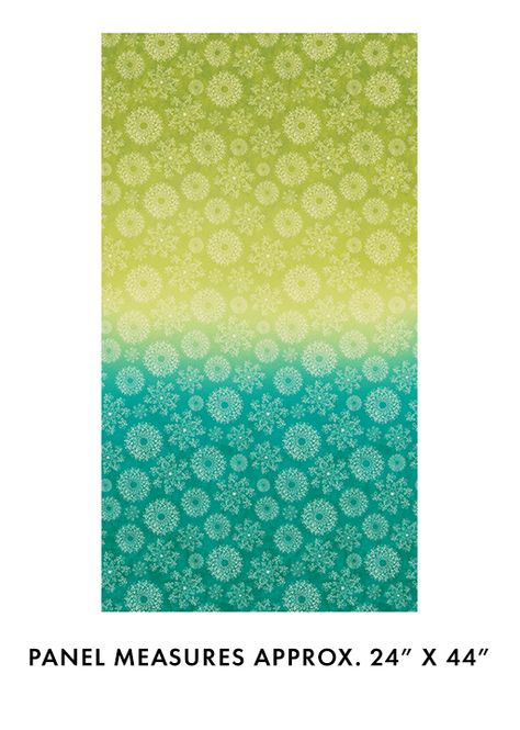 Hovedbilde Wishflower ombre grønn/turkis