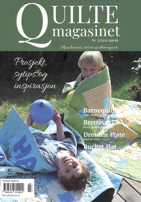 Hovedbilde Quiltemagasinet nr. 3/2026