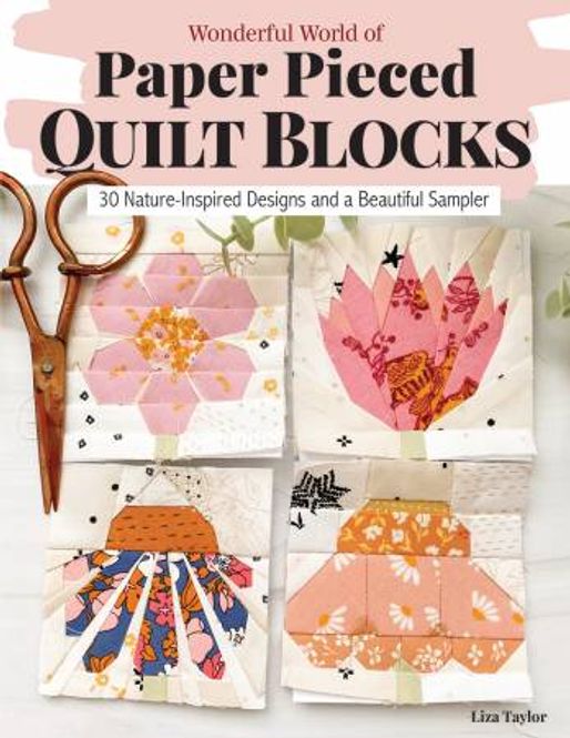 Hovedbilde Bok, Paper pieced quilt blocks
