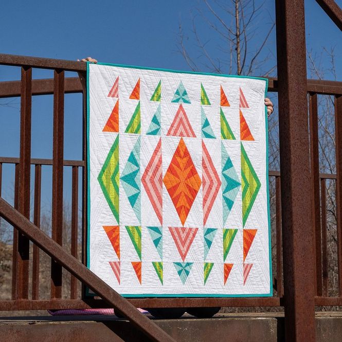 Hovedbilde Mirrored diamonds mønsterbok